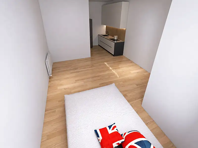 Pronájem bytu 1+kk 30 m², Mělník – náhled fotky 2