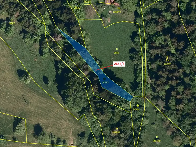 Dražba pozemku 673 m², Valašská Bystřice – náhled fotky 2