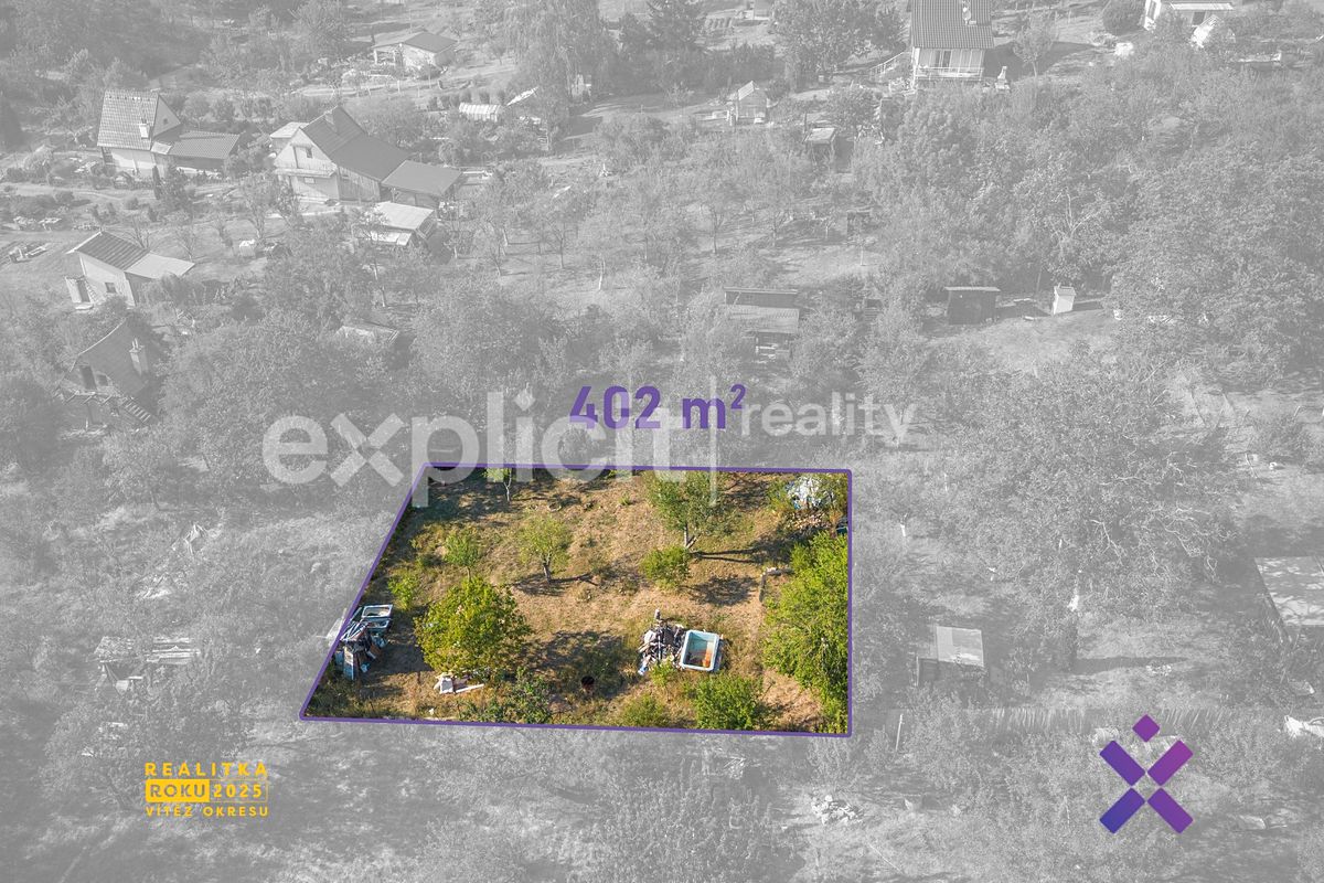 Prodej zahrady 402 m², Uherský Brod – fotka 1 z 3