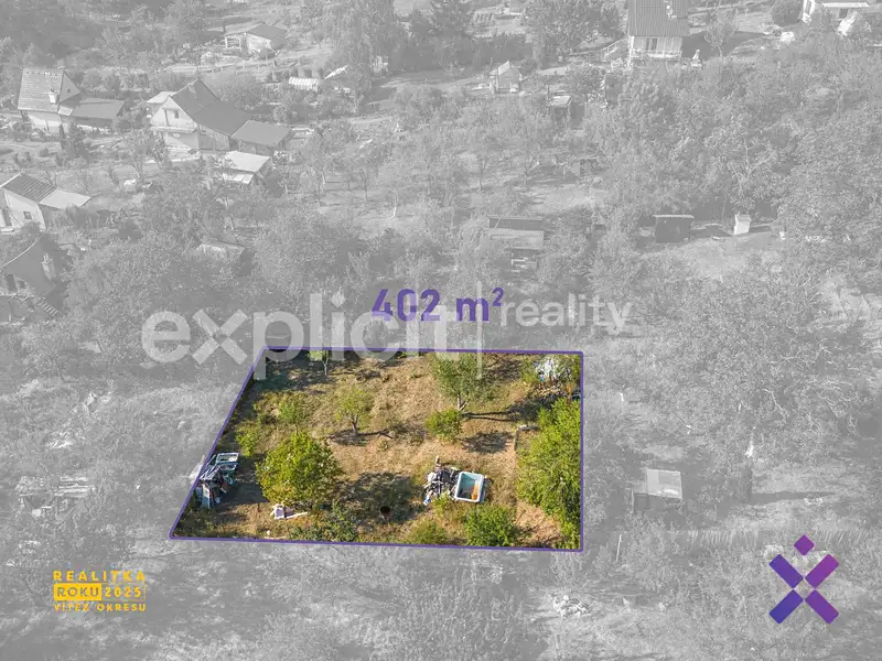 Prodej zahrady 402 m², Uherský Brod – náhled fotky 1