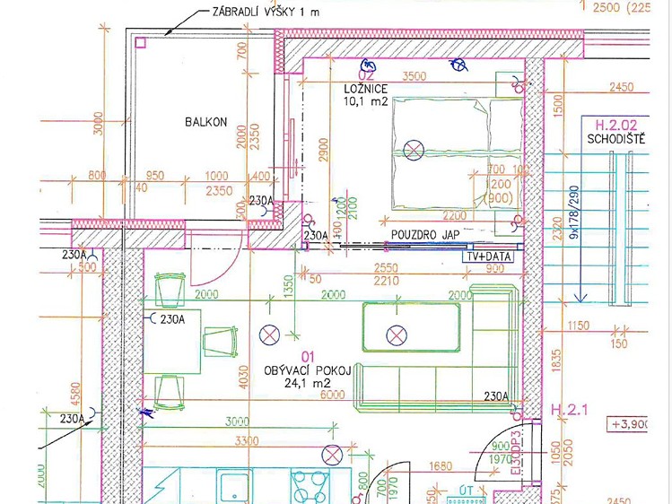 Квартира 2+kk в оренду, 43 м² (4 з 17)