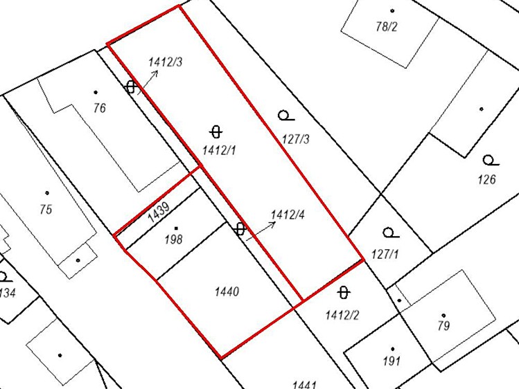 Prodej pozemku, 453 m² (1 z 6)