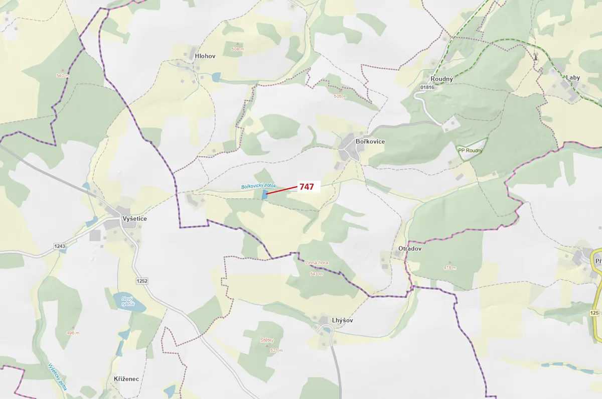Dražba lesa 3010 m²