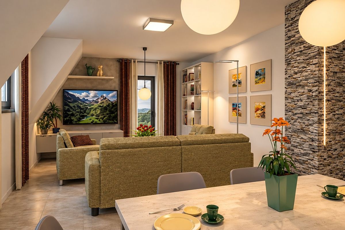 Prodej bytu 2+kk 58 m² (Podkrovní)