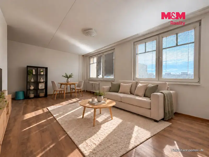 Pronájem bytu 1+kk 36 m², Praha – náhled fotky 3