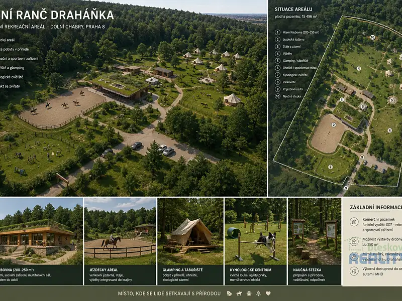 Prodej komerčního pozemku 10599 m², Praha – náhled fotky 2