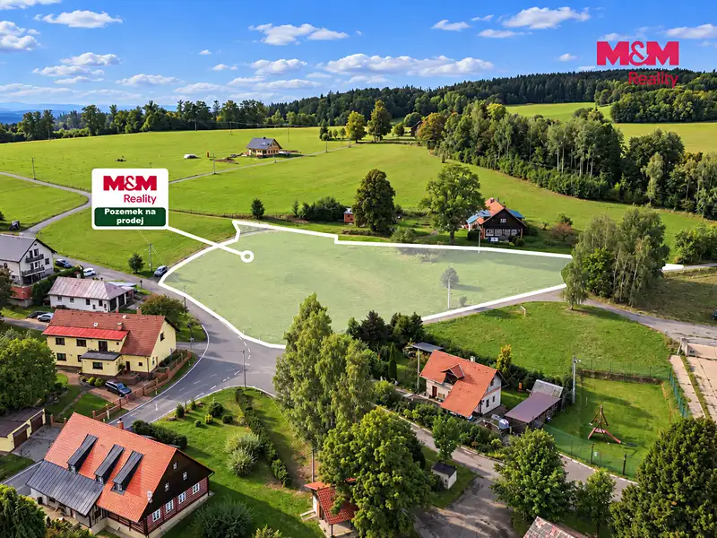 Prodej stavebního pozemku 5981 m², Osečnice – náhled fotky 3