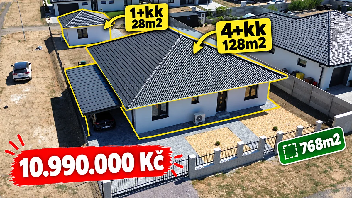 Prodej rodinného domu 156 m², pozemek 768 m²