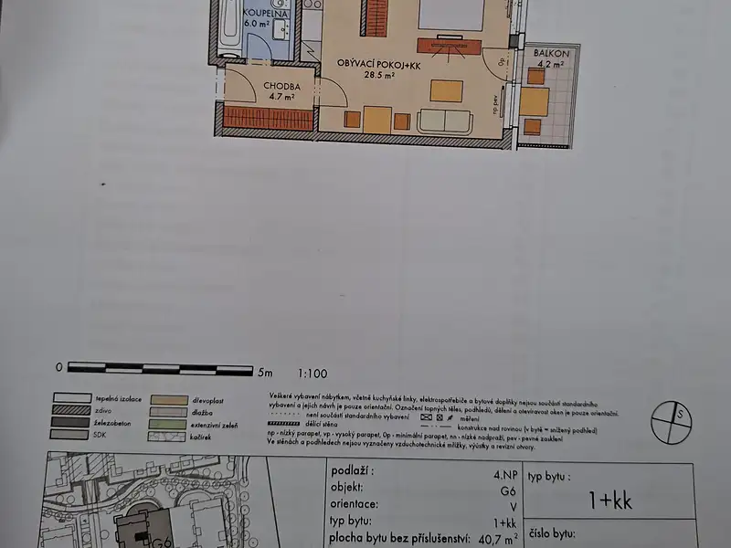 Prodej bytu 1+kk 45 m², Praha – náhled fotky 2