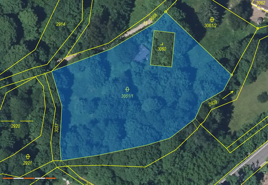 Prodej pozemku 3317 m²