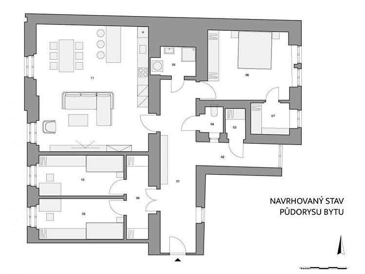 Квартира 3+1 на продаж, 139 м² (14 з 24)