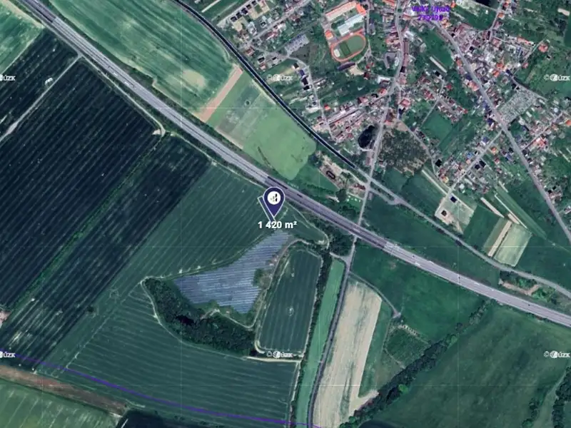 Prodej pole 1420 m², Velký Újezd – náhled fotky 2