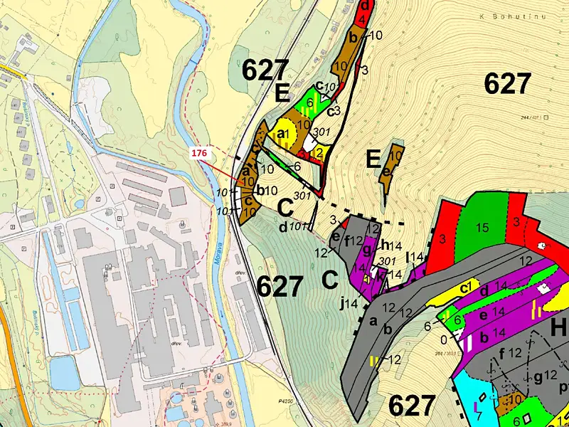 Dražba lesa 692 m², Bohutín – náhled fotky 3