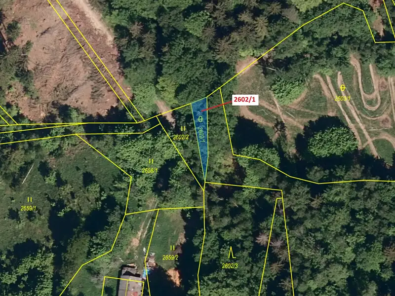 Dražba pozemku 97 m², Valašská Bystřice – náhled fotky 2
