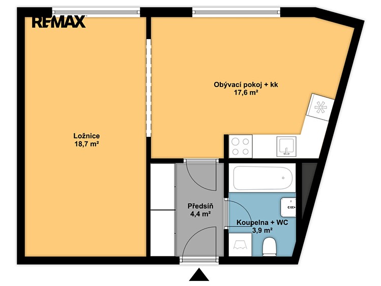 Wohnung 1+kk zur Miete, 45 m² (12 von 23)