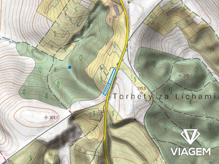 Prodej pozemku, 1 723 m² (3 z 4)