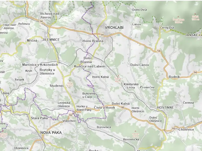 Prodej lesa 3492 m², Čistá u Horek – náhled fotky 3