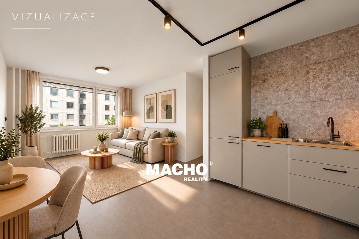 Pronájem bytu 3+kk 65 m², Praha – fotka 1 z 3