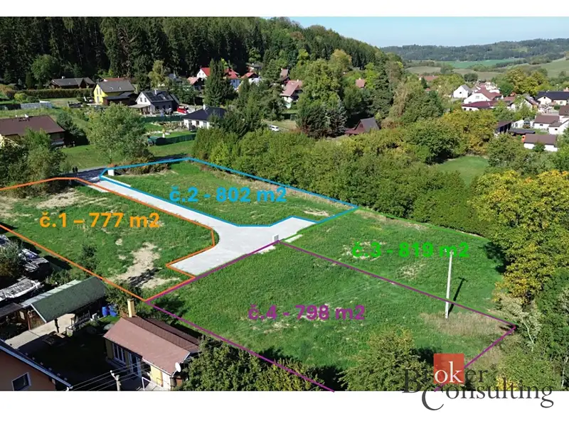 Prodej stavebního pozemku 777 m², Mochtín – náhled fotky 1