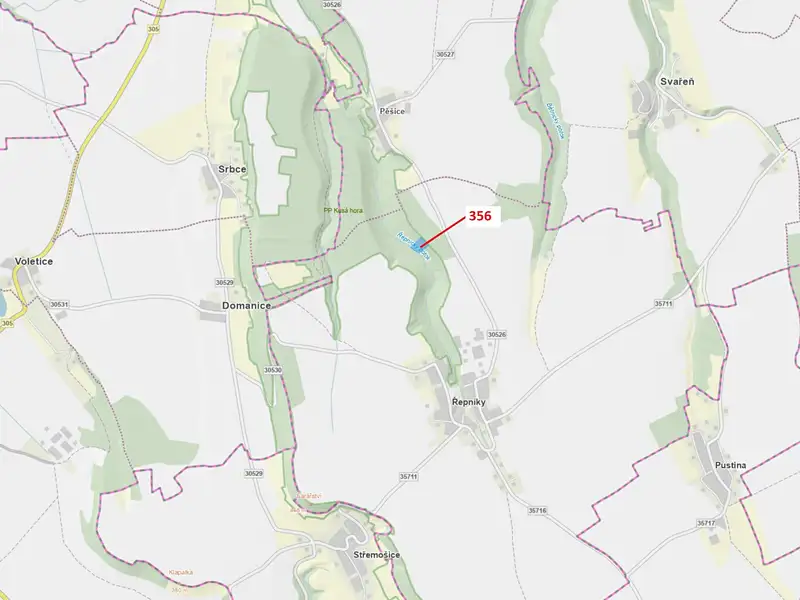 Dražba lesa 6762 m², Řepníky – náhled fotky 1