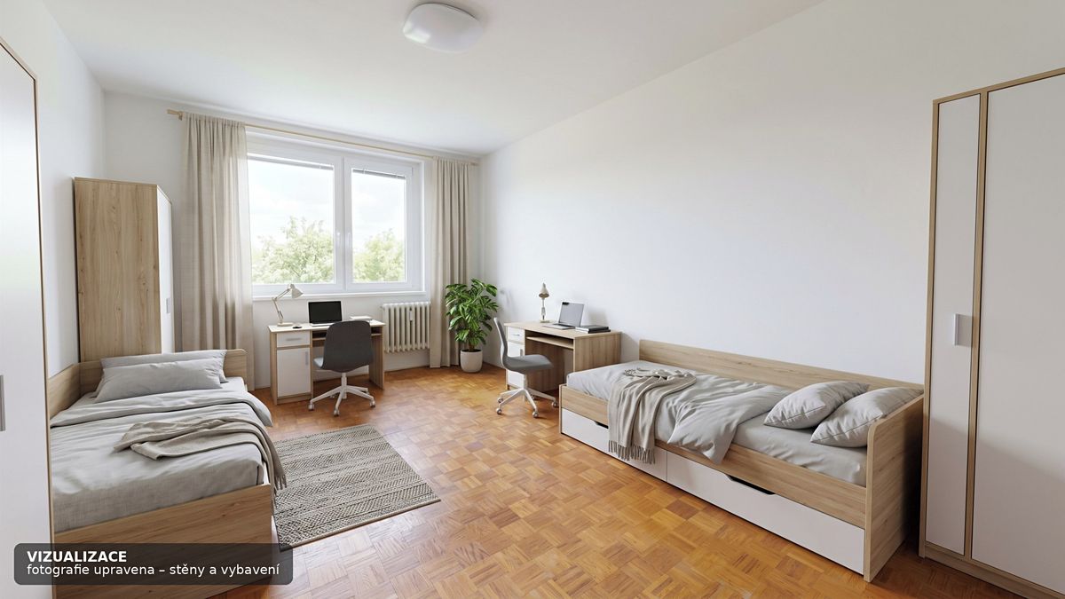 Pronájem bytu pokoje 14 m², Hodonín – fotka 1 z 3