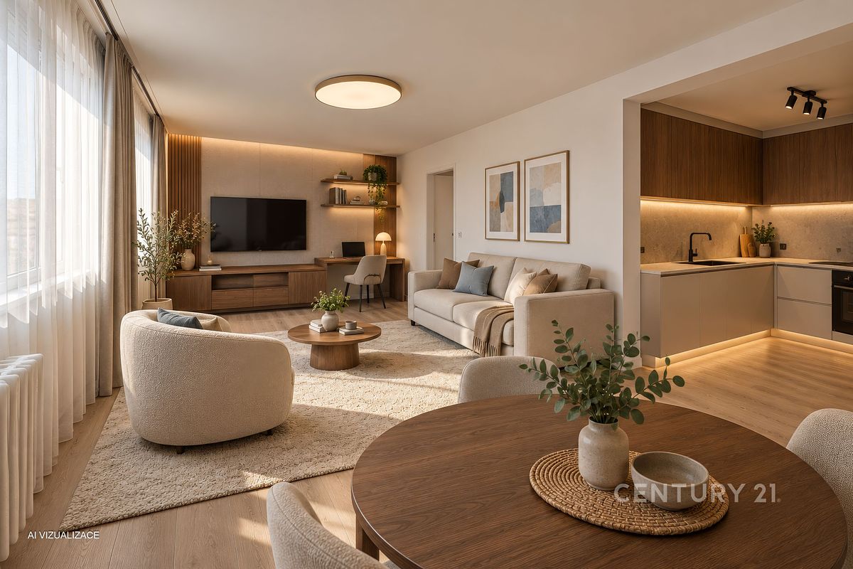 Prodej bytu 1+kk 32 m², Praha – fotka 1 z 3