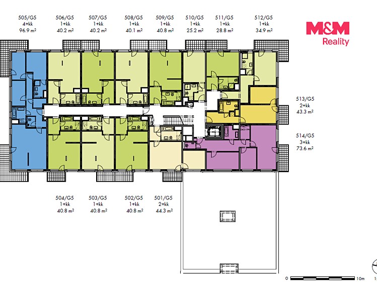 Квартира 3+kk на продаж, 73 м² (4 з 11)
