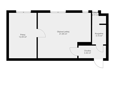 Wohnung 2+kk zum Kauf, 52 m² (2 von 17)