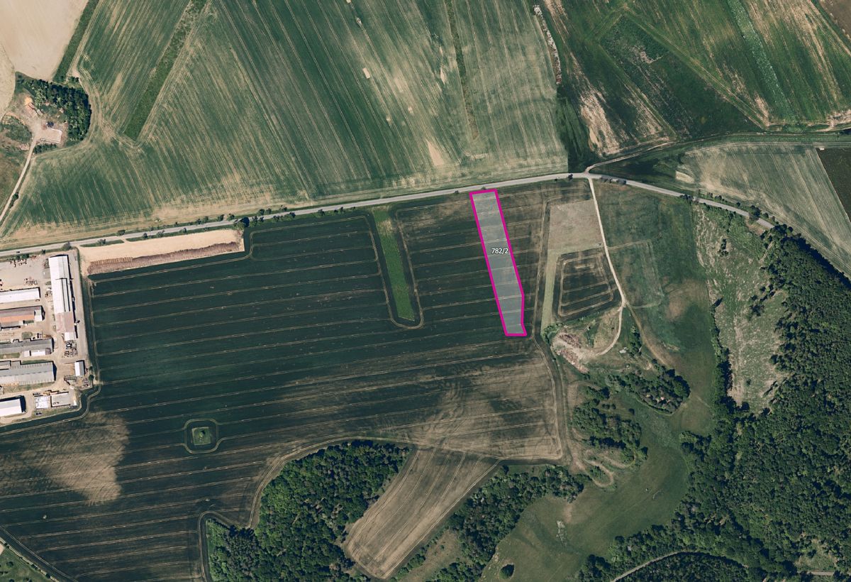 Prodej pole 5212 m², Myslejovice – fotka 1 z 3