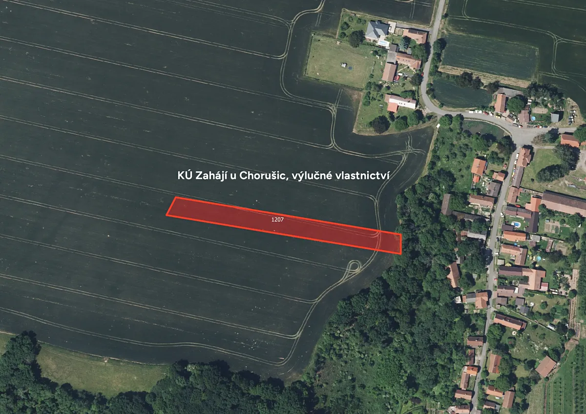Prodej pole 17218 m²