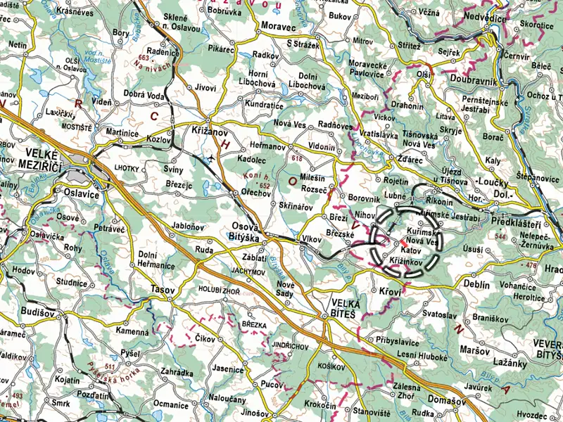 Prodej pole 13880 m², Katov – náhled fotky 3
