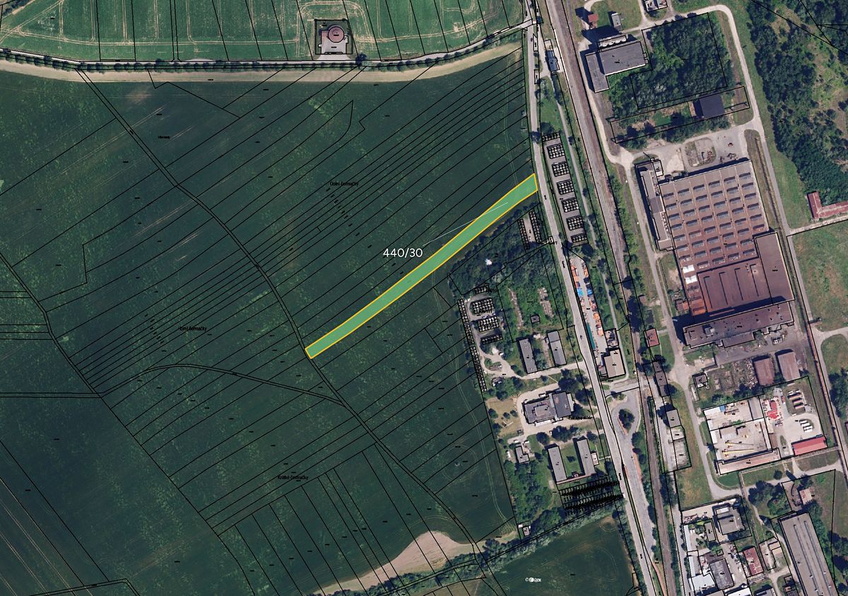 Prodej pole 4501 m², Olomouc – fotka 1 z 3