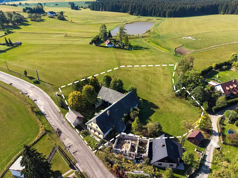 Prodej stavebního pozemku 5005 m², Fryšava pod Žákovou horou – náhled fotky 1