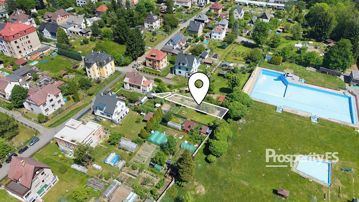 Prodej zahrady 222 m², Liberec – fotka 1 z 3