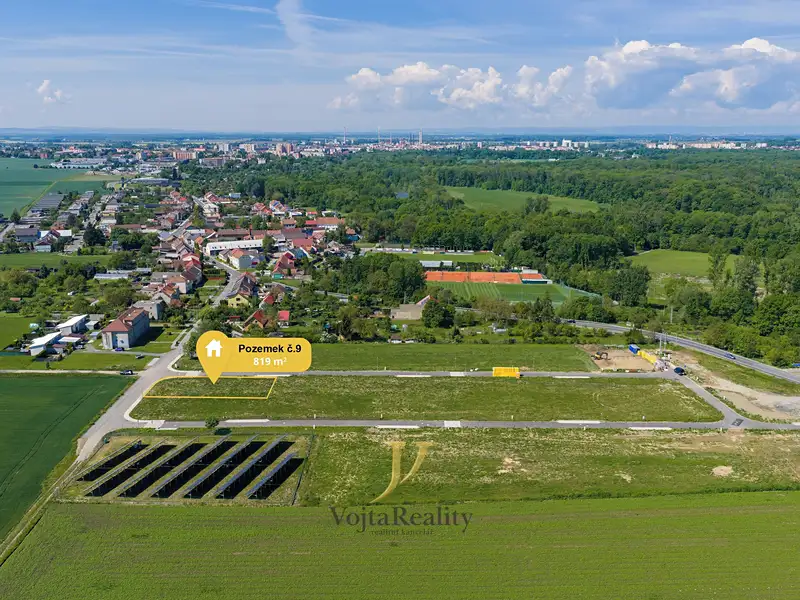 Prodej stavebního pozemku 819 m², Přerov – náhled fotky 2
