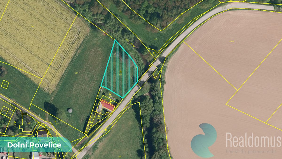 Prodej louky 2008 m², Bohušov – fotka 1 z 3