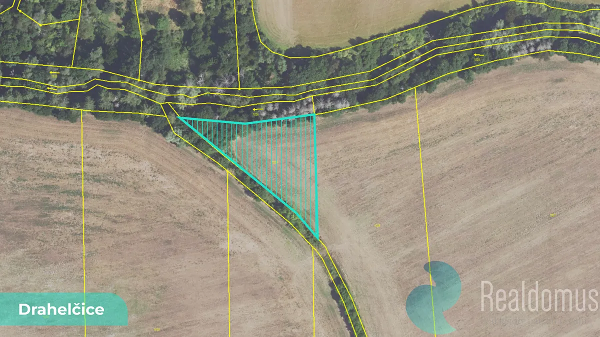 Prodej pole 2891 m²
