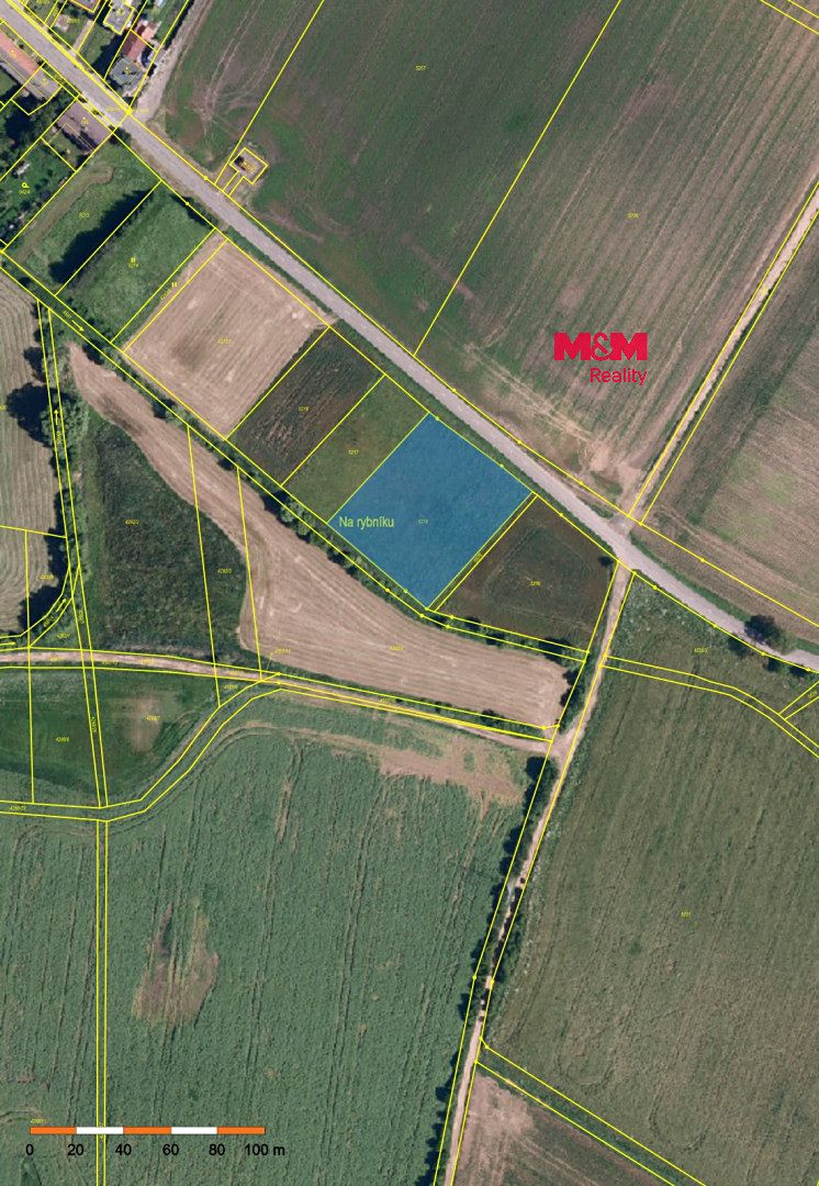 Prodej pole 39475 m², Senorady – fotka 1 z 3