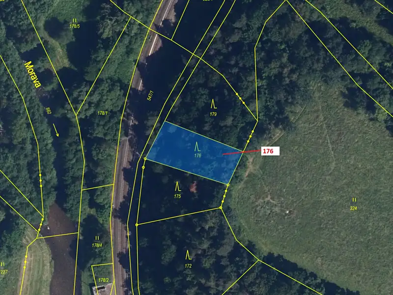 Dražba lesa 692 m², Bohutín – náhled fotky 2