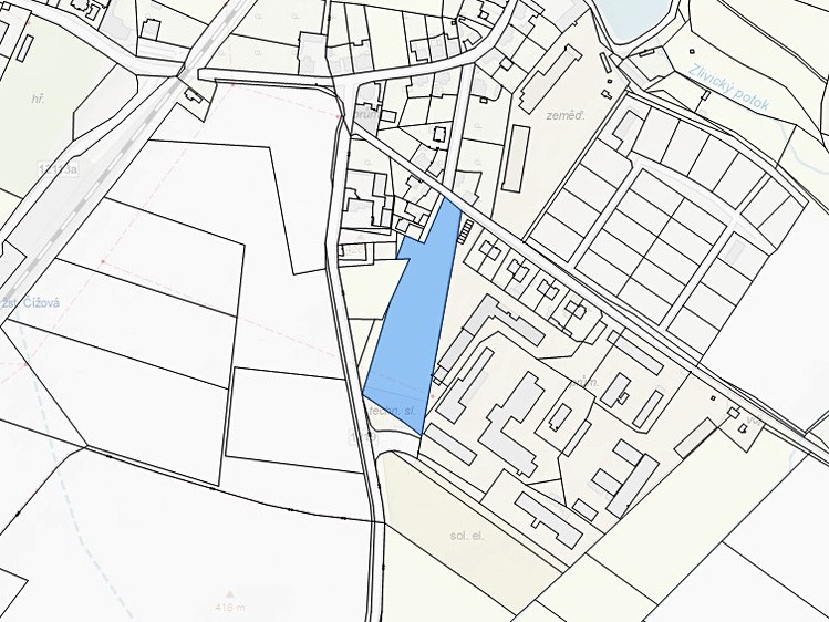 Prodej pozemku, 948 m² (4 z 5)