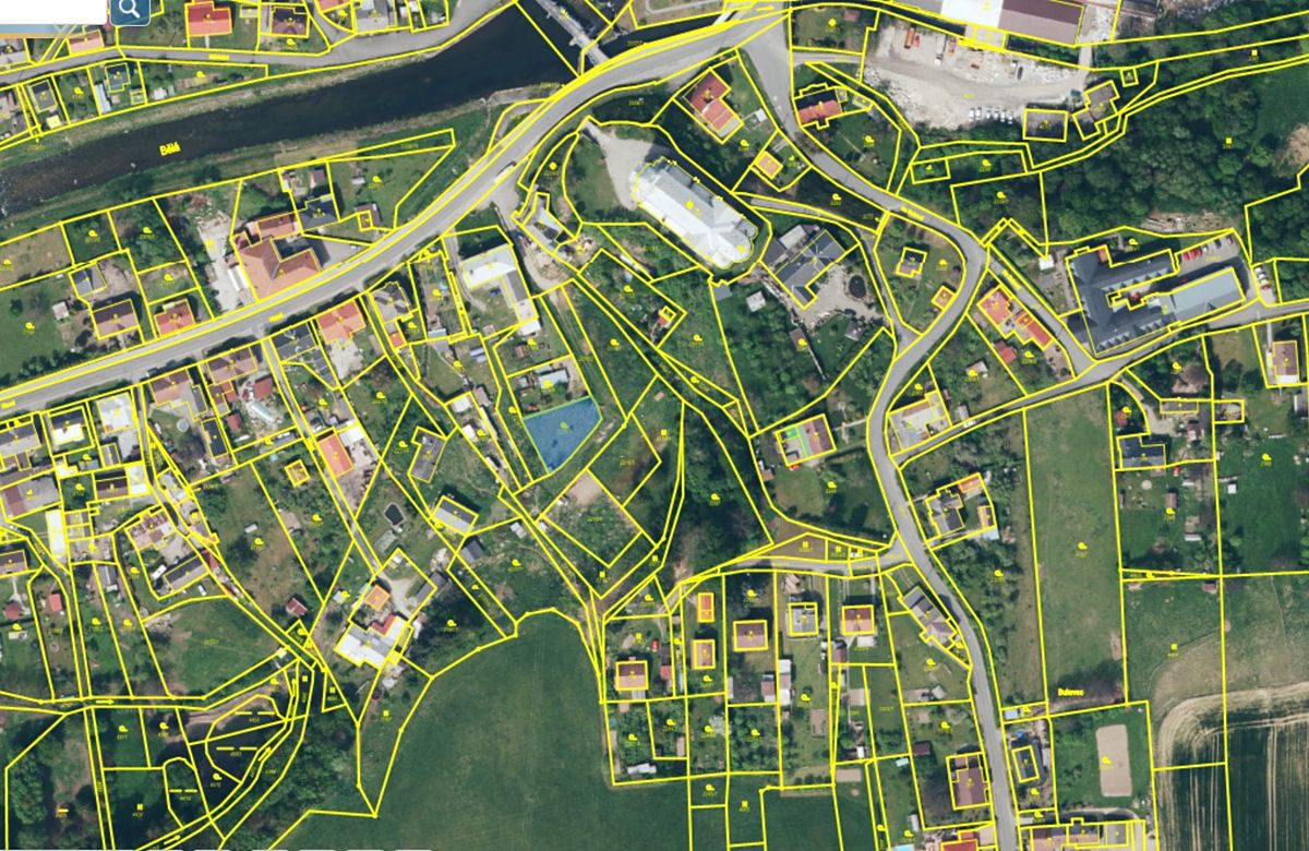 Prodej stavebního pozemku 504 m², Mikulovice – fotka 1 z 3