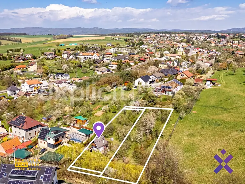 Prodej stavebního pozemku 739 m², Hvozdná – náhled fotky 2