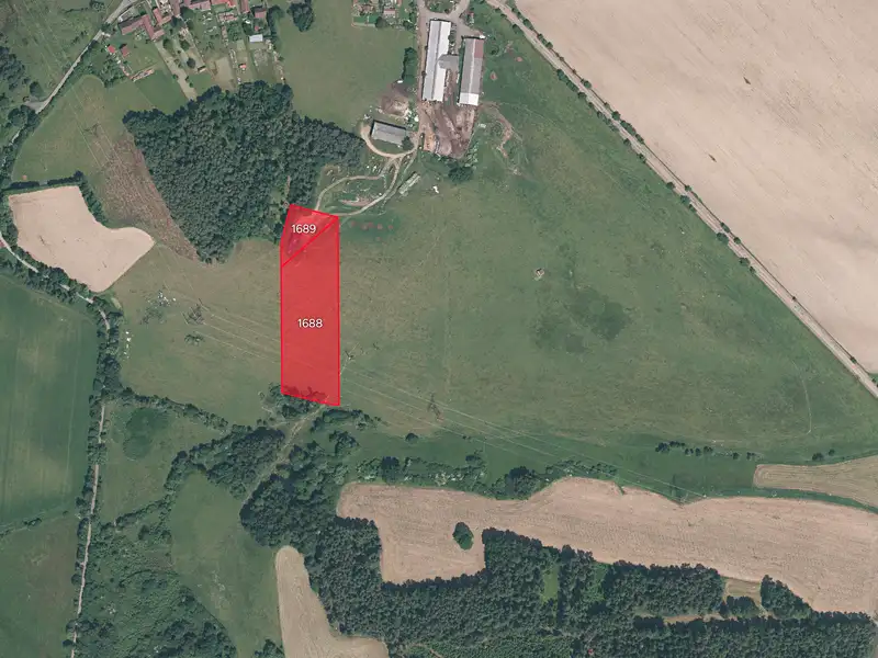 Prodej pole 28534 m², Myslív – náhled fotky 1