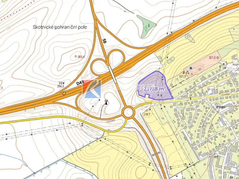 Prodej komerčního pozemku 23788 m², Příbor – náhled fotky 2