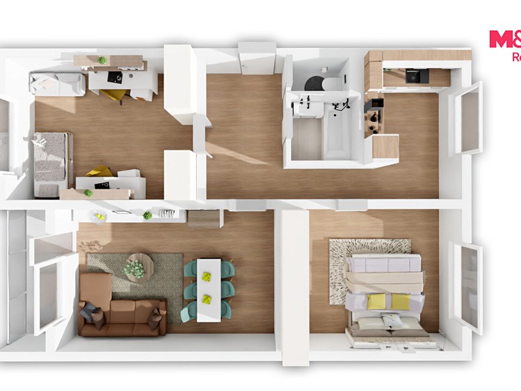 Квартира 3+1 на продаж, 68 м² (17 з 17)
