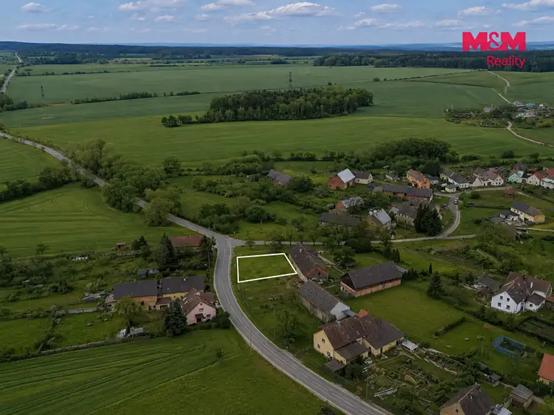 Prodej stavebního pozemku 617 m², Horní Kozolupy – náhled fotky 3