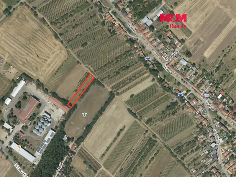 Prodej zahrady 832 m², Drnholec – náhled fotky 1