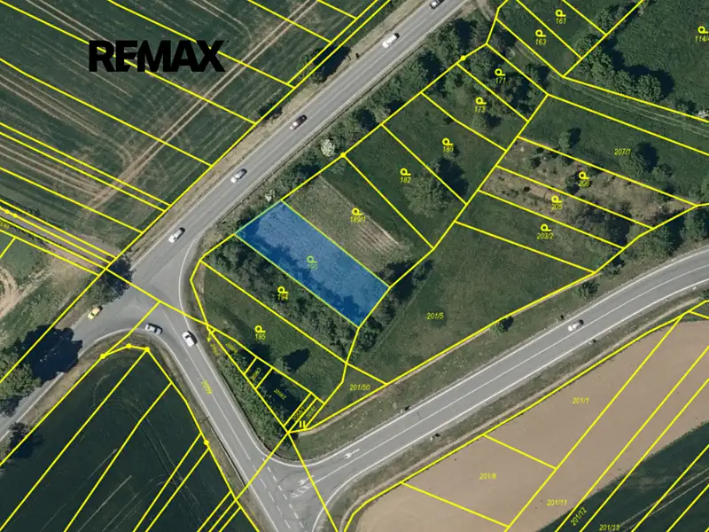 Prodej zahrady 694 m², Drysice – náhled fotky 2