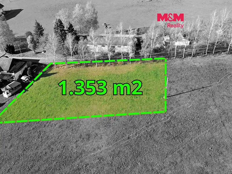 Prodej stavebního pozemku 1353 m², Úhlejov – náhled fotky 1