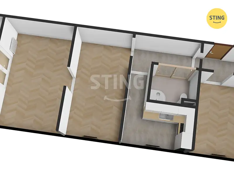 Prodej bytu 3+1 69 m², Ostrava – náhled fotky 3